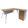 Spyder L Shape Table with Fixed Pedestal - Image 4