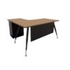 Spyder L Shape Table with Fixed Pedestal - Image 5
