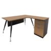 Spyder L Shape Table with Fixed Pedestal - Image 6